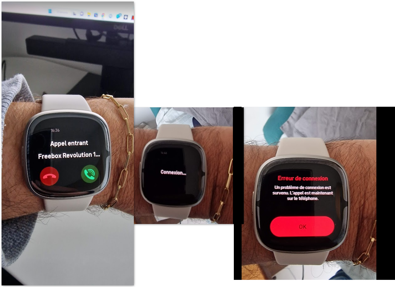 Ma fitbit ne se online connecte pas en bluetooth