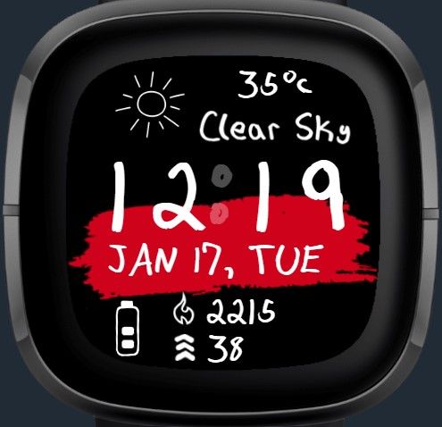 Free fitbit versa 2 clock online faces