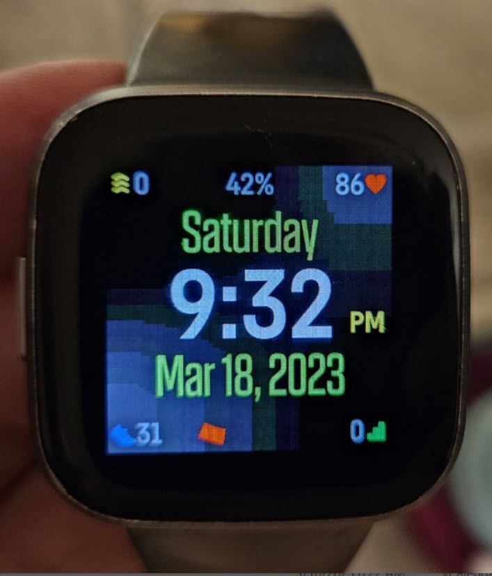 Fitbit 2 best sale clock faces