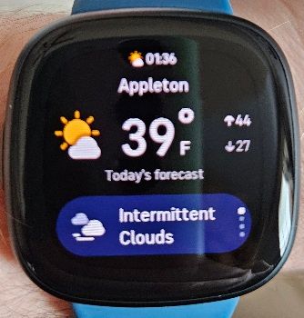 Weather incorrect on Trails clockface Fitbit Community