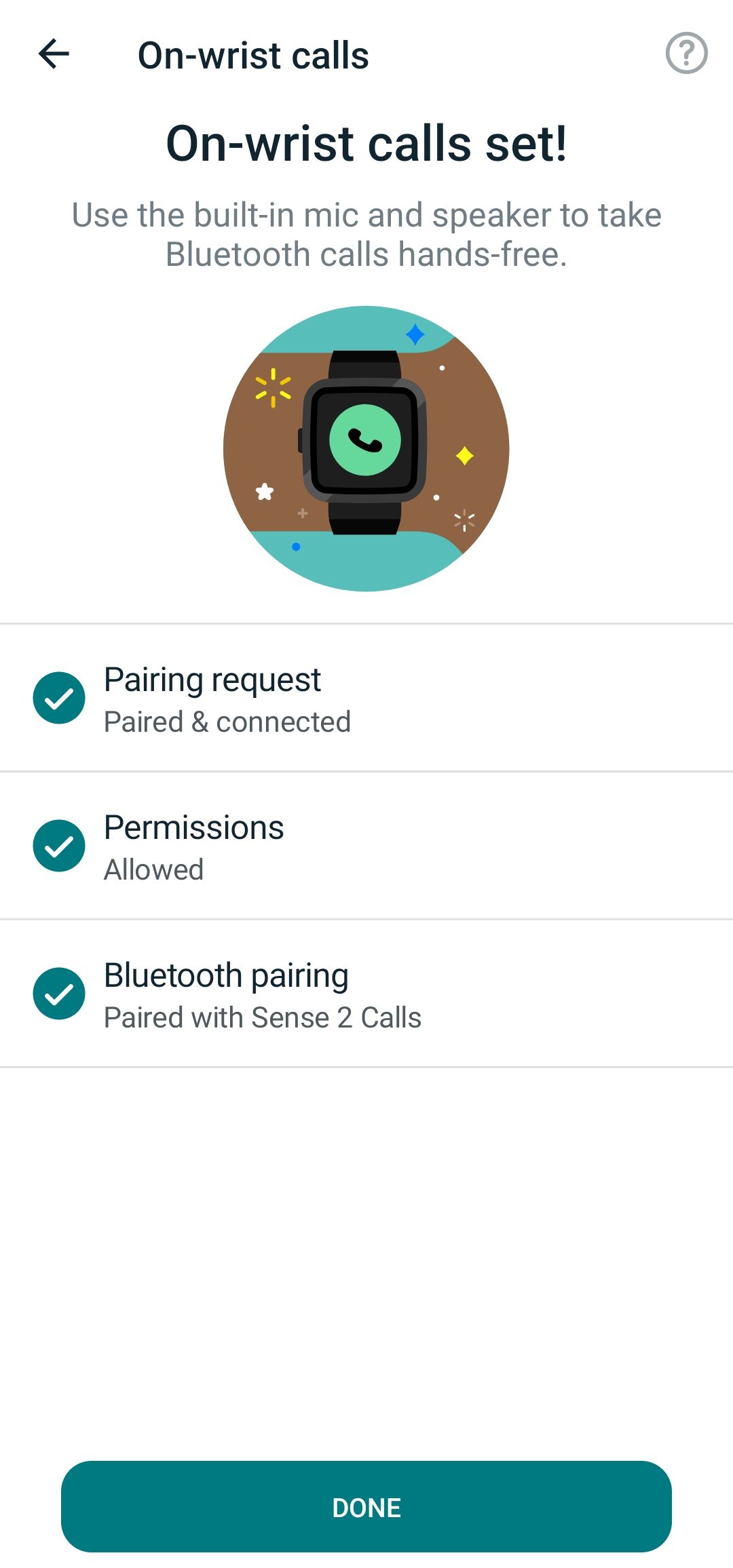 Solved Sense 2 on wrist calls aren t connecting Fitbit Community