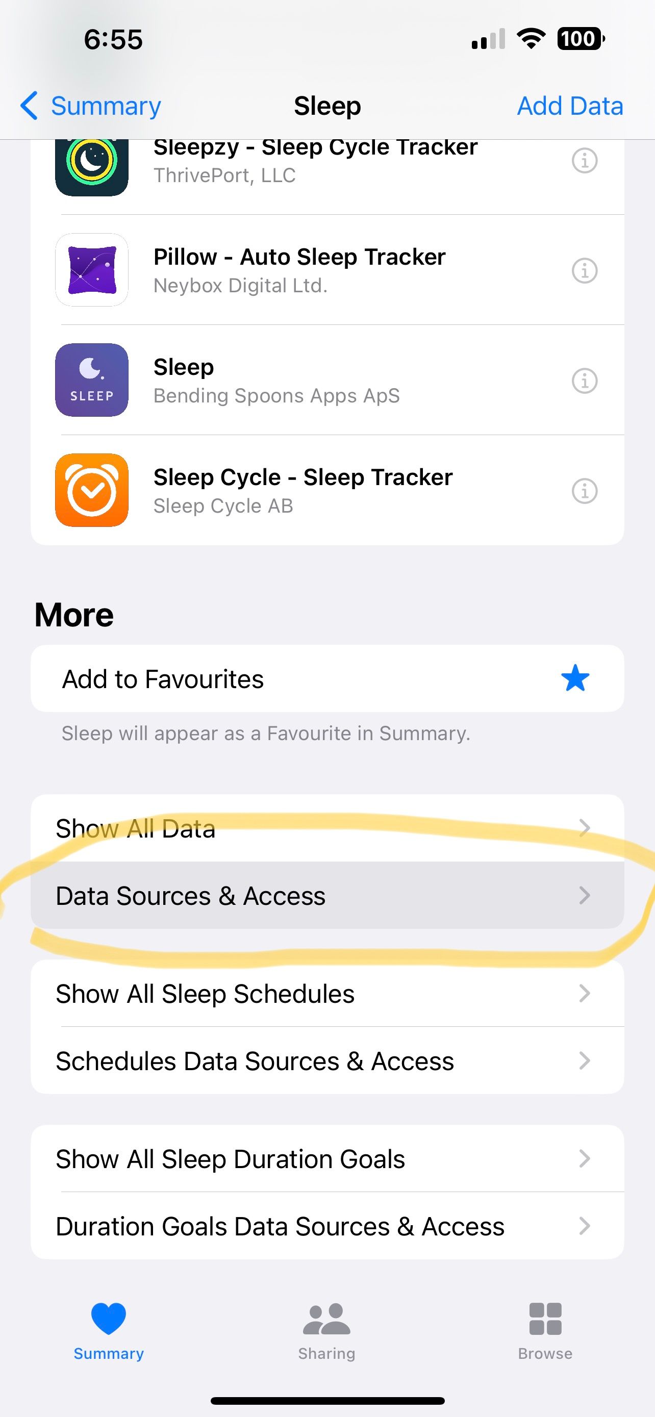 How do I delete the first Apple Watch, iPhone and FitBit to Apple Health  devices? : r/ios