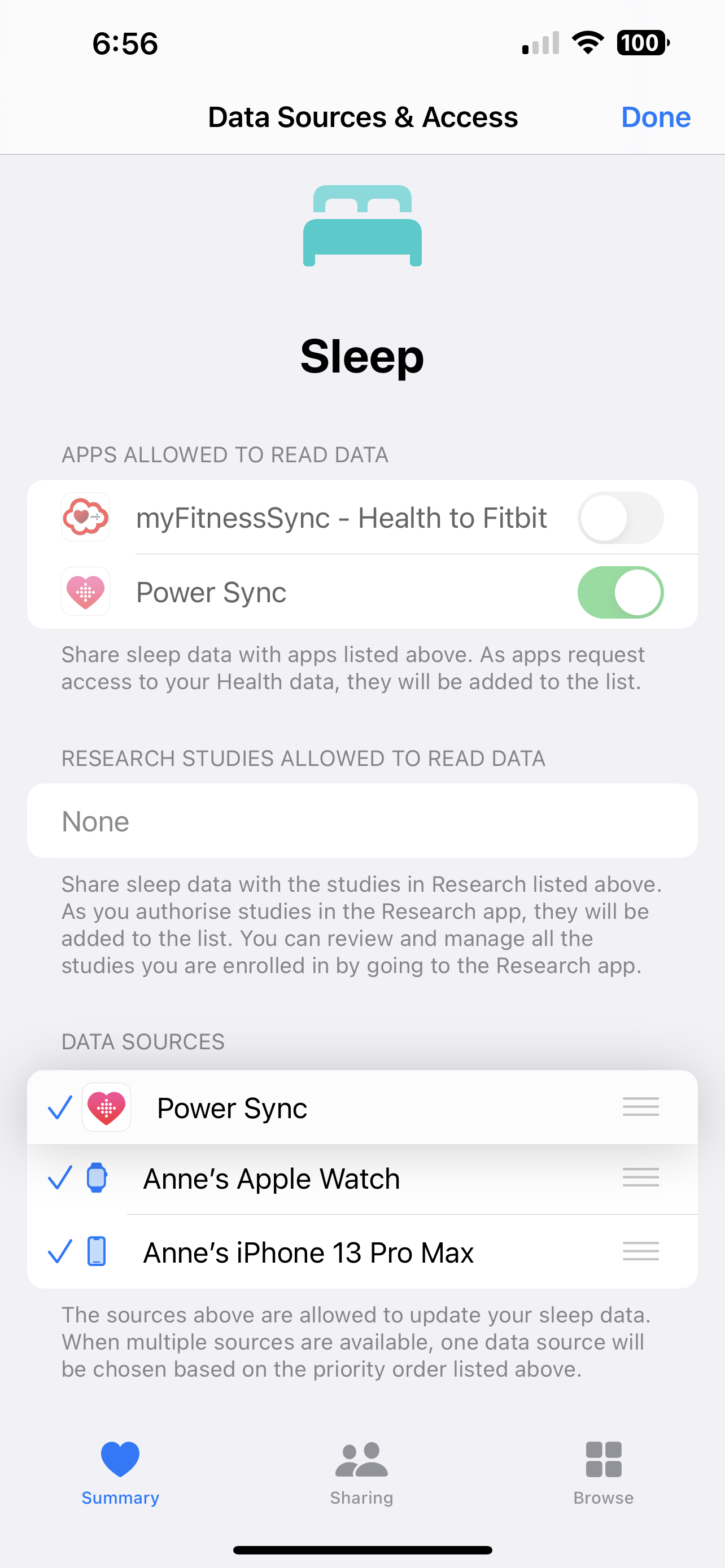 Add fitbit data to best sale apple health