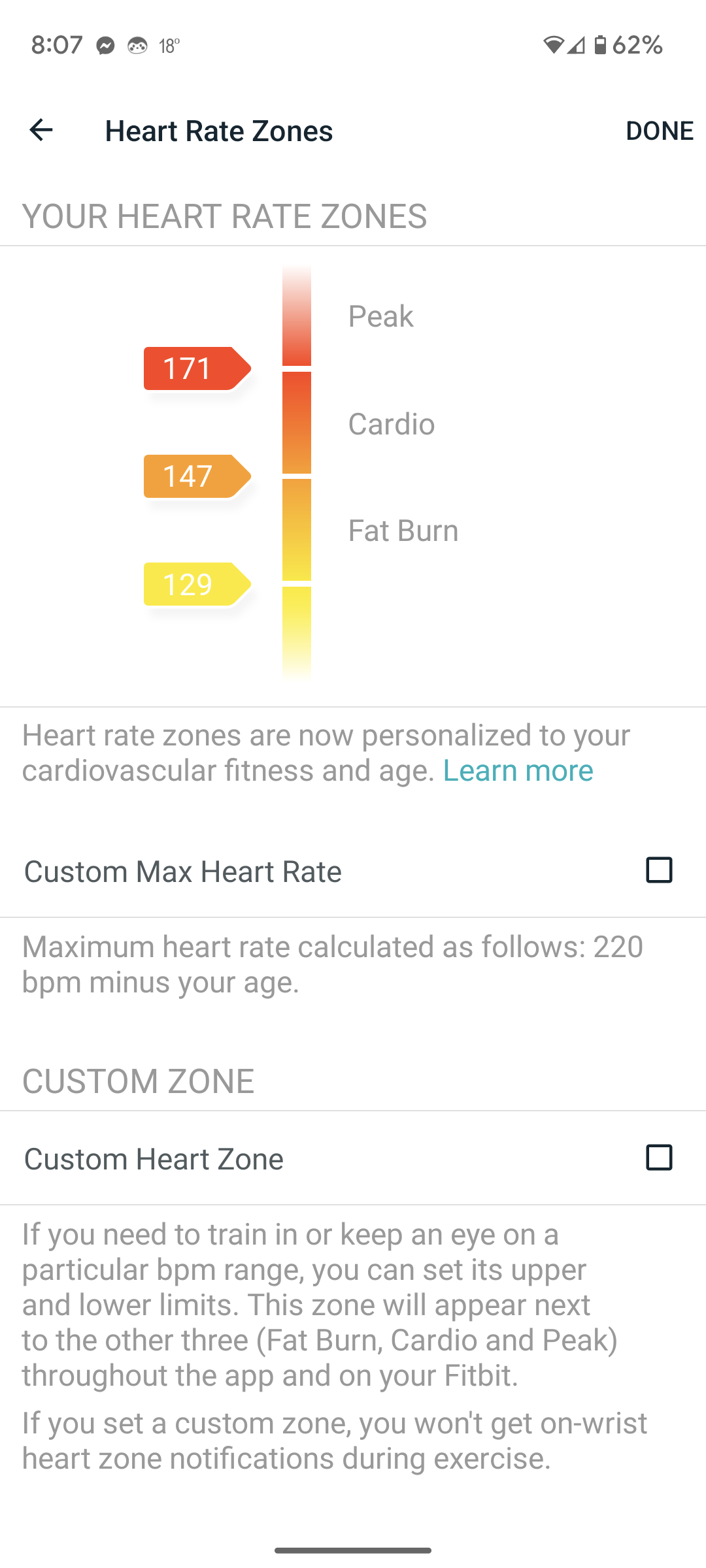 Fitbit vibrate heart discount rate