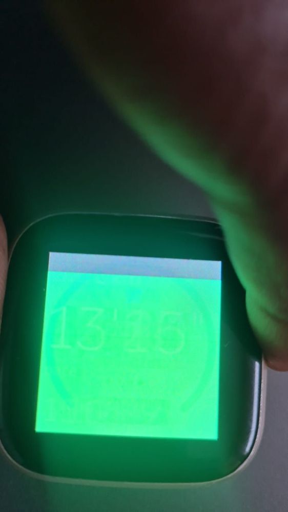 Solved Versa 2 screen is green Fitbit Community