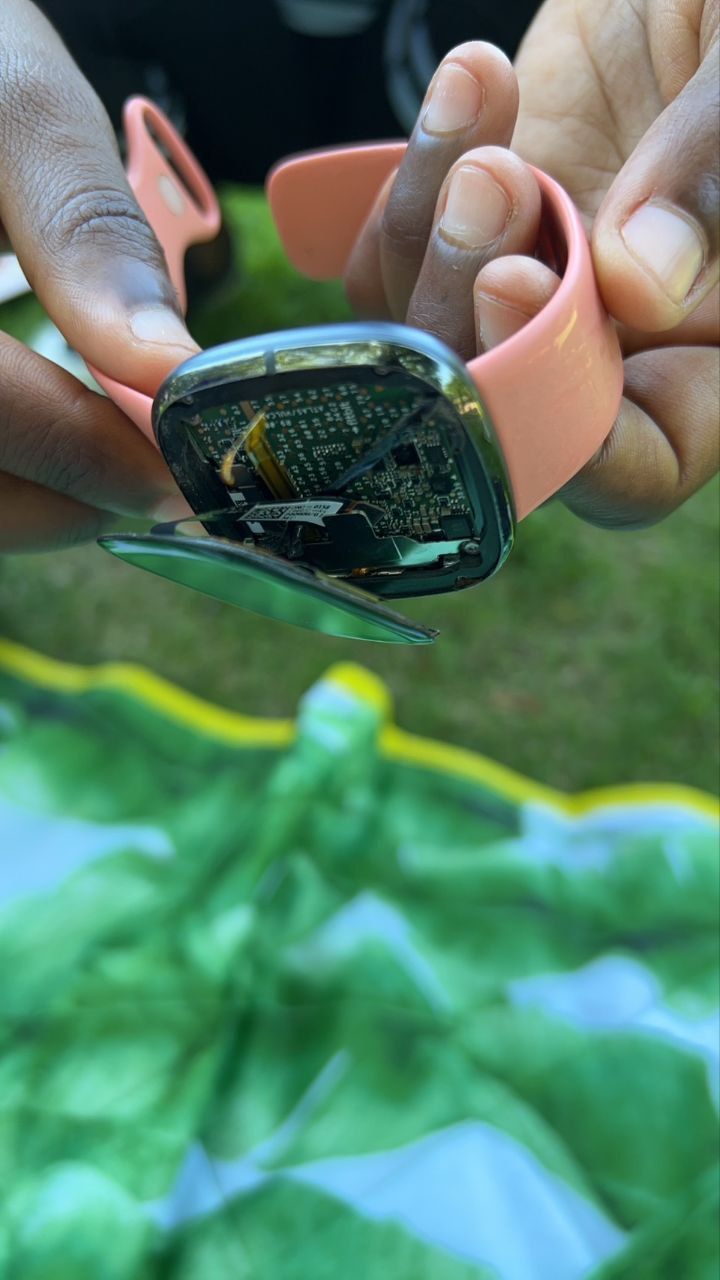 I repaired my wife s Sense Fitbit Community