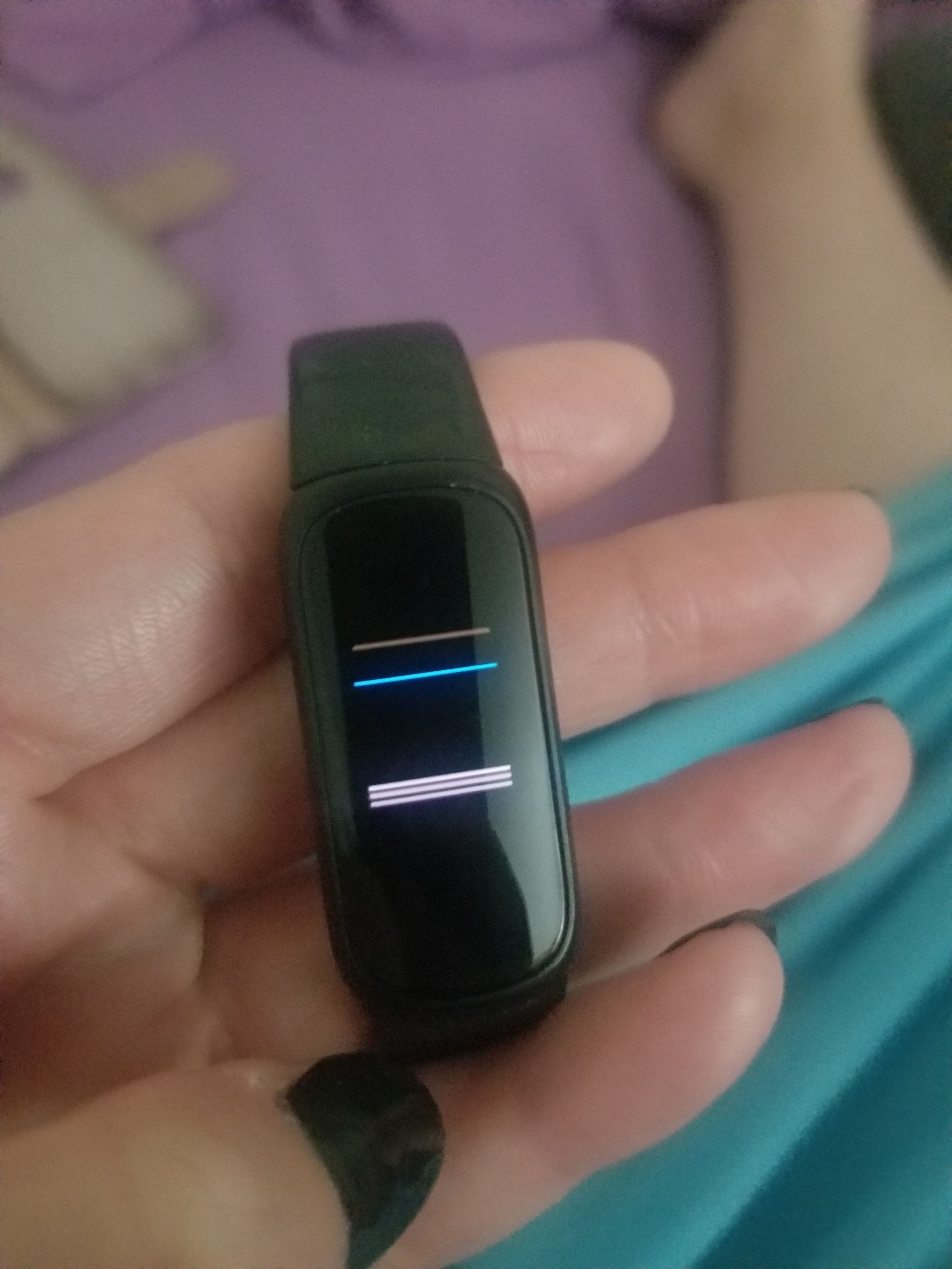 Inspire 3 screen glitches Fitbit Community