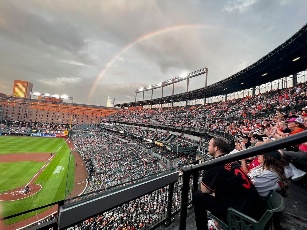 Baltimore Orioles + Rainbow