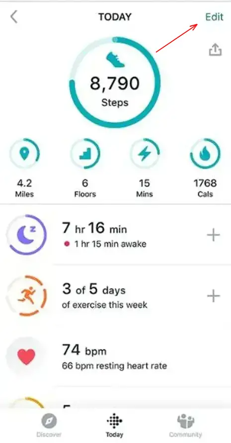 Heart rate alarm online fitbit