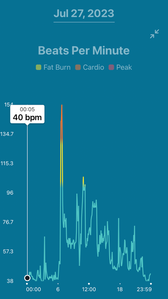 Fitbit pulse rate sale