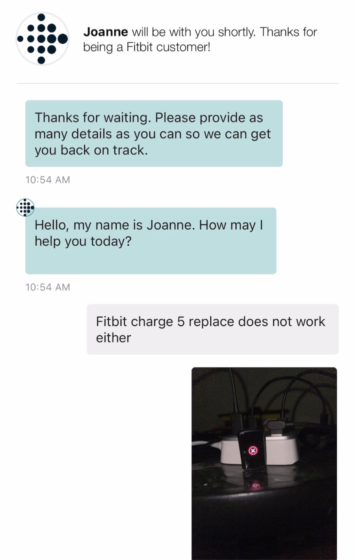 I'm done with fitbit (charge 5 stucked on logo) : r/fitbit