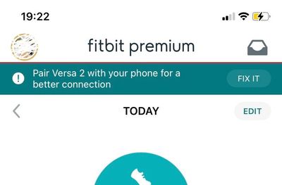 Fitbit versa 2 online app iphone