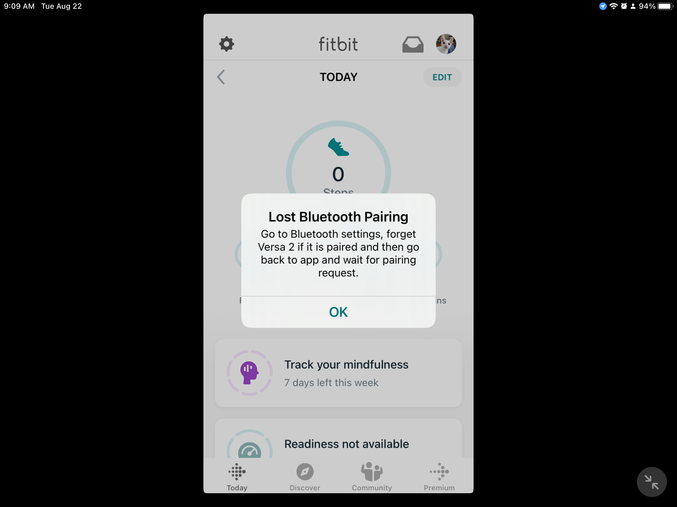 Versa 2 keeps losing Bluetooth connection Fitbit Community