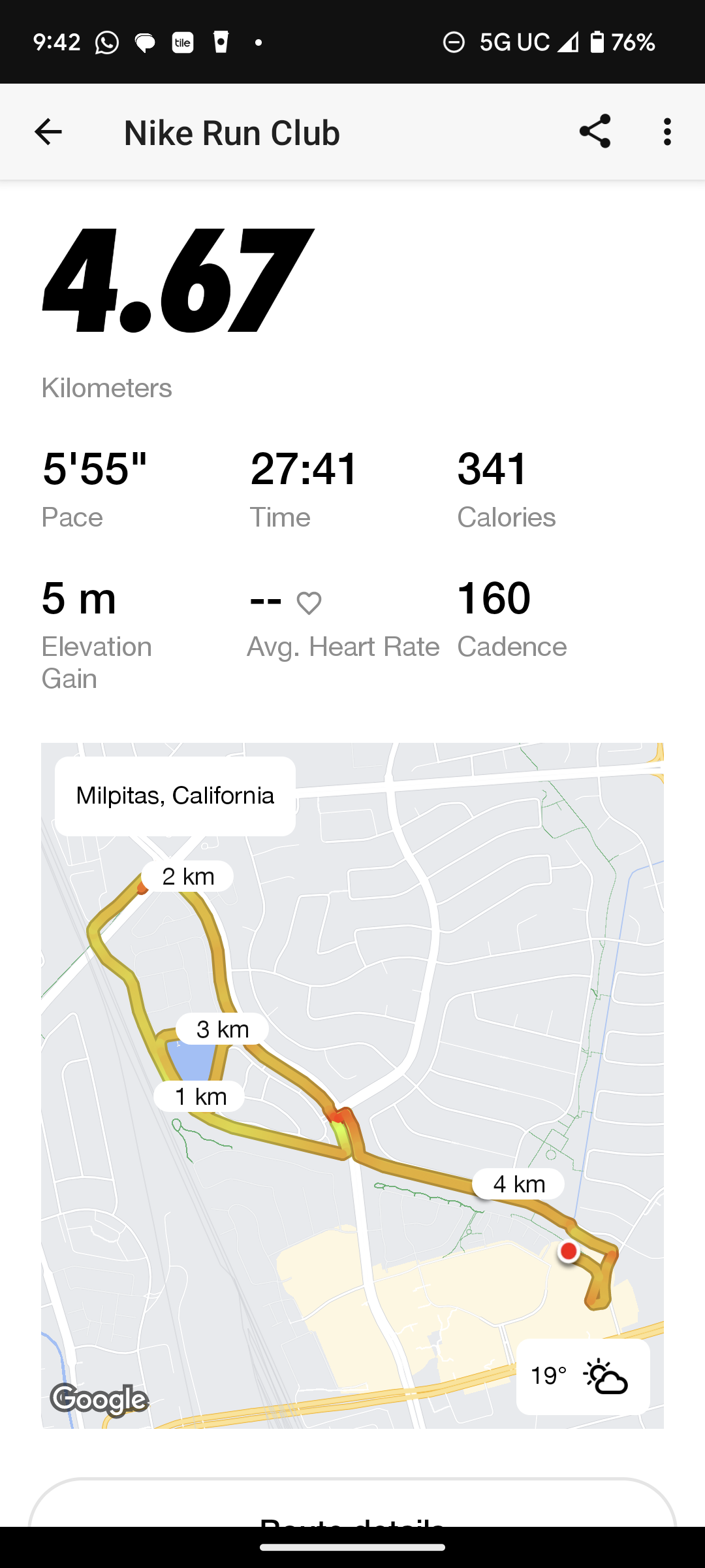 Solved Partial running map Fitbit Community