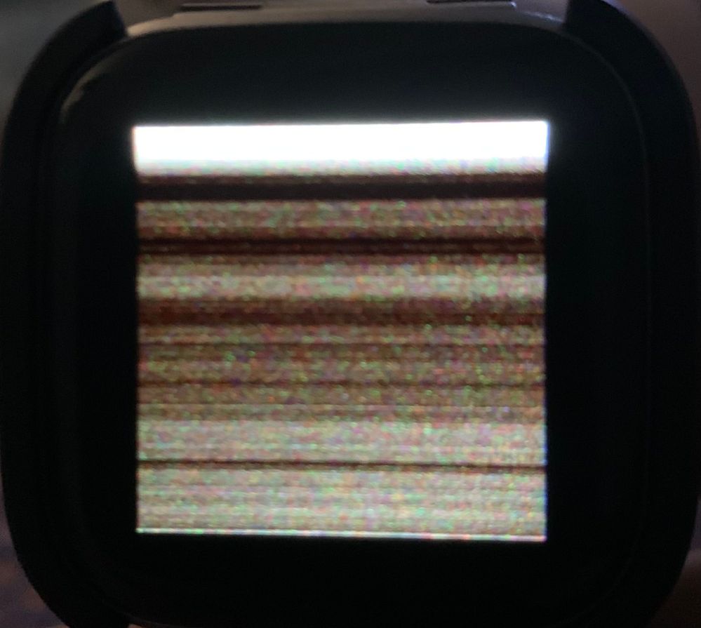Versa 2 screen