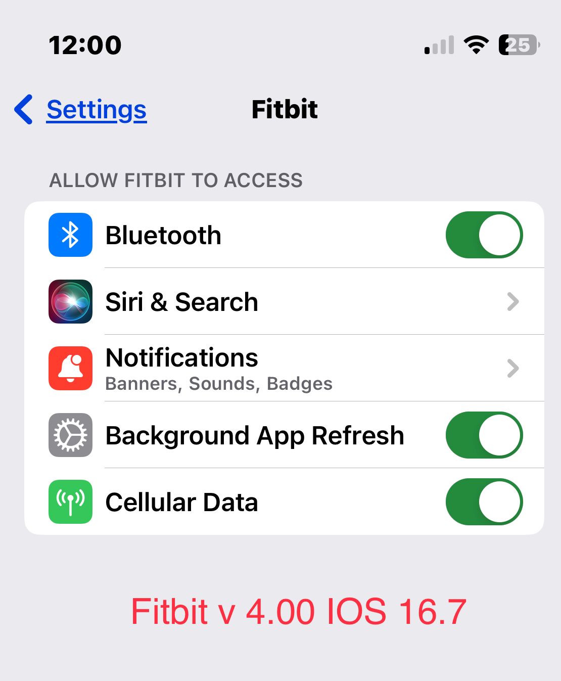 Fitbit best sale iphone 12