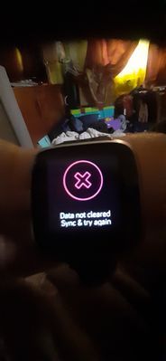 Versa lite will not sync sale