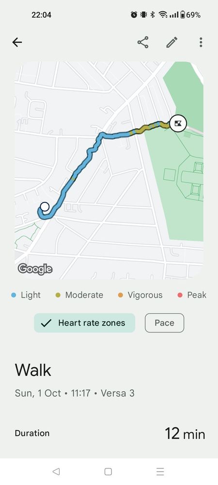 Fitbit store versa mapmyrun