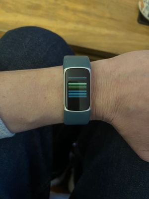 Fitbit charge 3 online bloquée