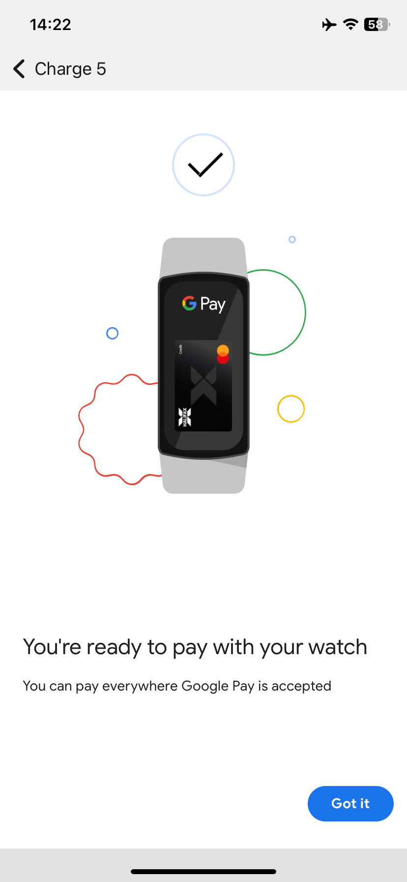 Fitbit discount apple pay