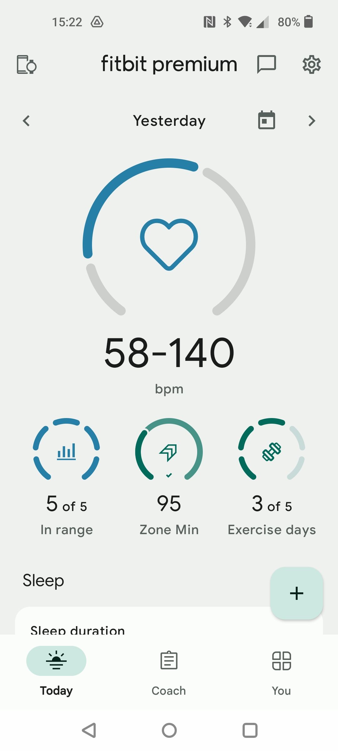 Fitbit live 2024 heart rate