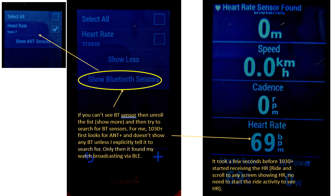 Garmin ble discount heart rate monitor