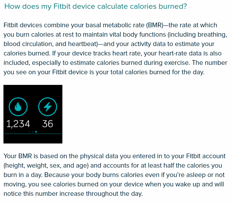 Exercise Settings And Calories Burned