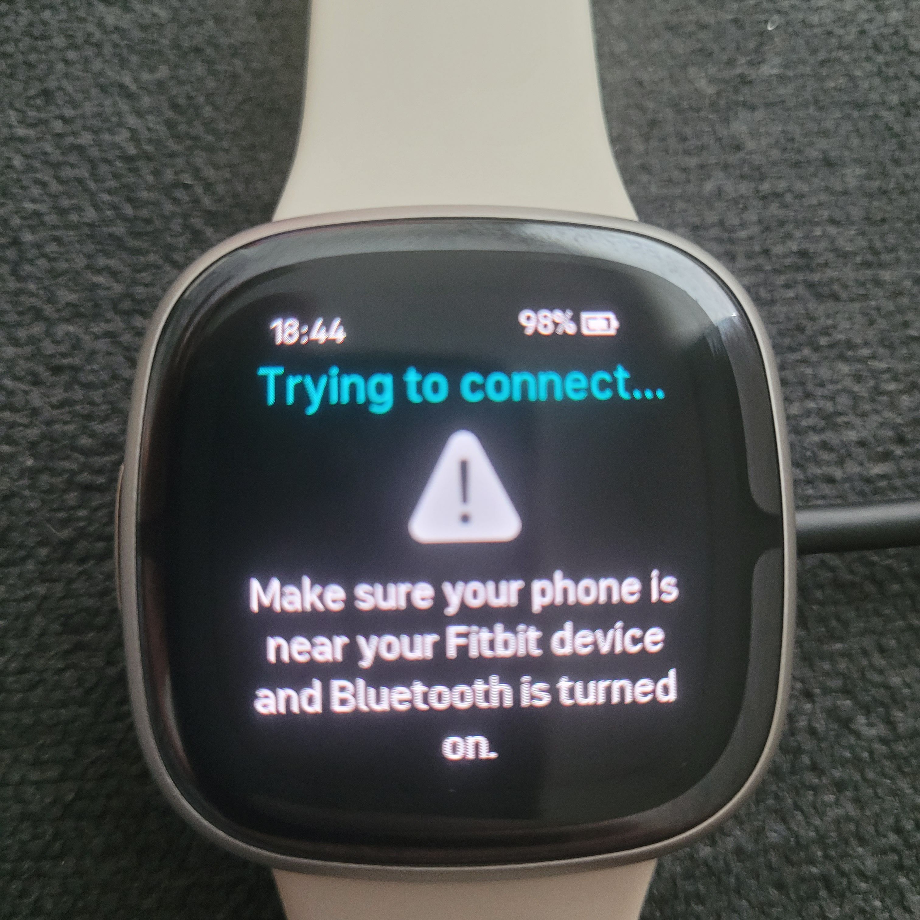 Solved Fitbit sense 2 losing connection while updating fi. Fitbit Community