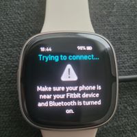 Fitbit lost discount connection to phone