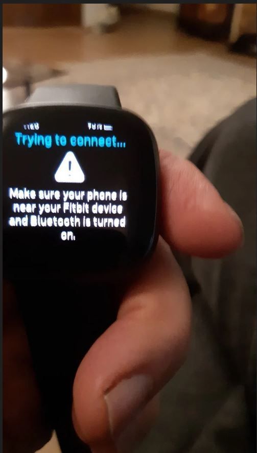 Connecting fitbit versa to hot sale phone