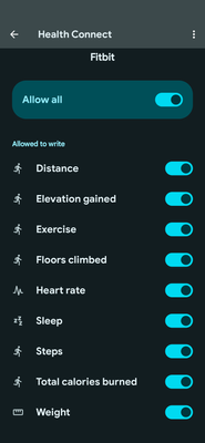 Fitbit sync discount with google fit