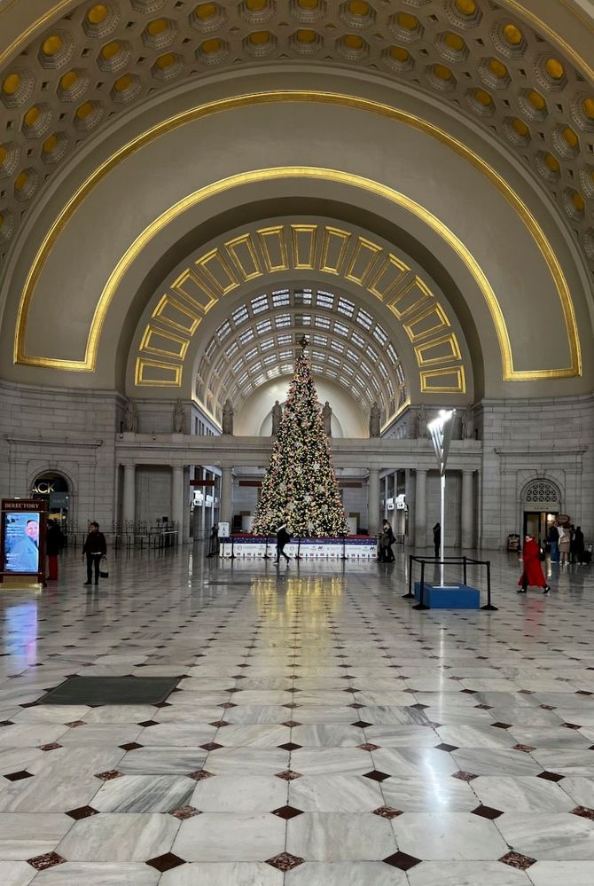 Union Station Christmas Tree