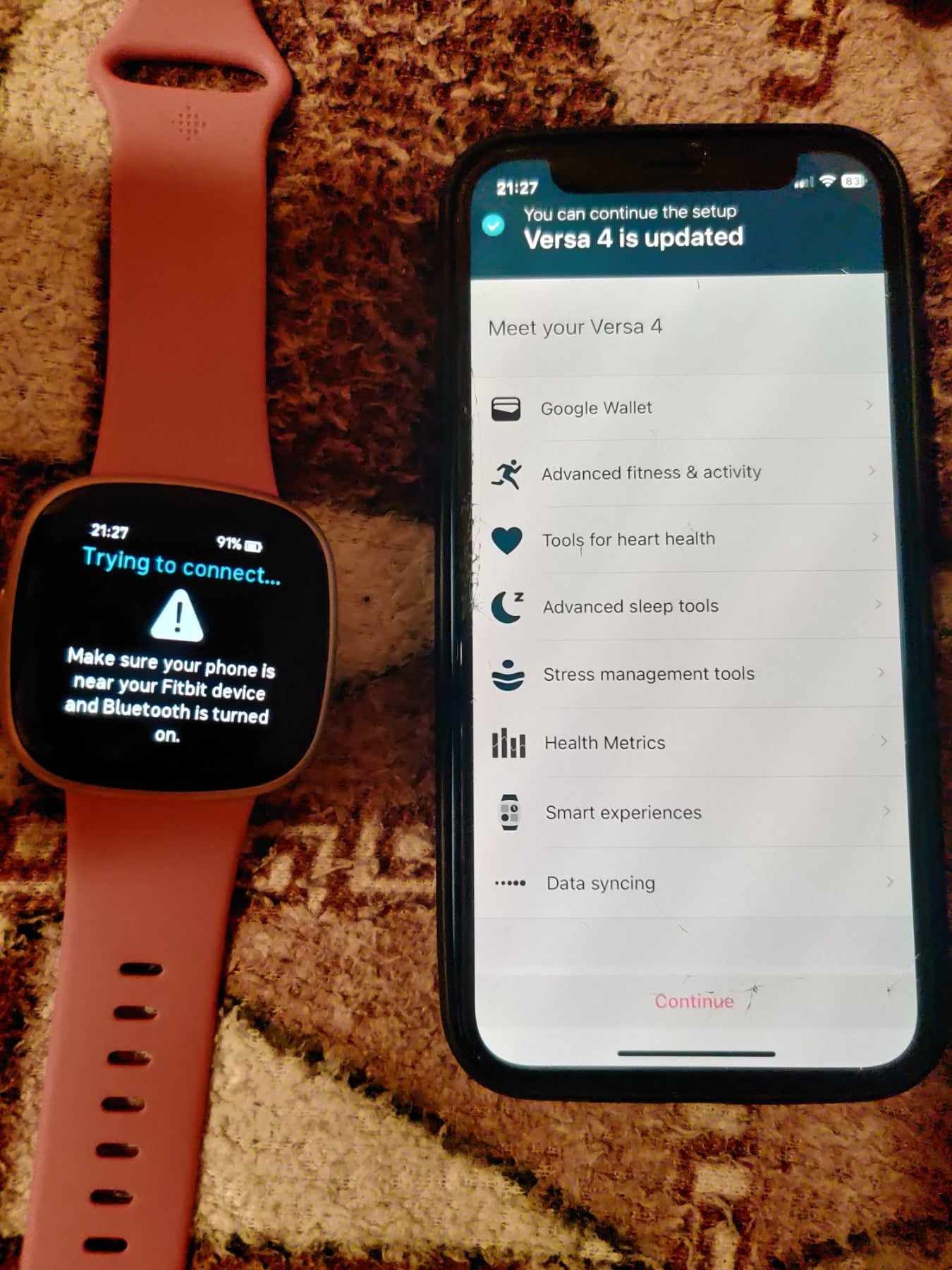 Versa 4 update failing Page 2 Fitbit Community