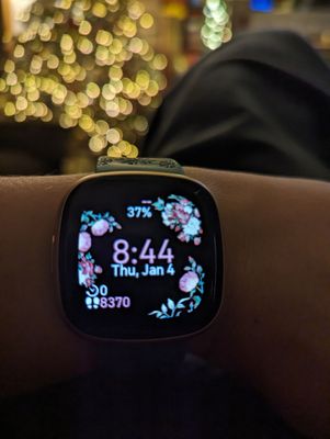 How do i change the discount time on my fitbit versa watch