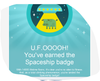 Spaceship Badge!!