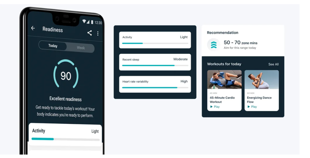 Fitbit Premium offers personalized insights and advanced longitudinal analytics to help you be more active, sleep better, and stress less — and also provides a Daily Readiness Score to help you know when your body is ready for a workout or needs a recovery day.