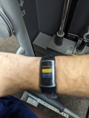 No display on discount fitbit charge 2