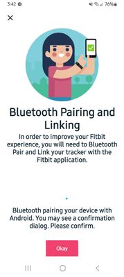 Fitbit pair best sale with new phone