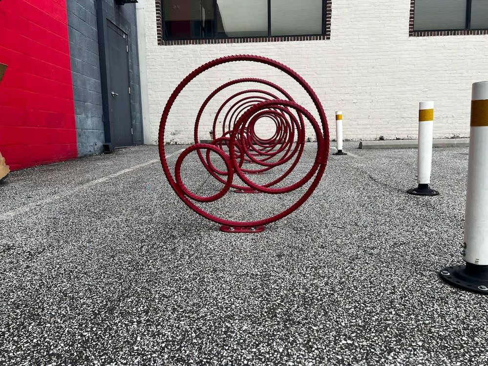 Red Bike Racks