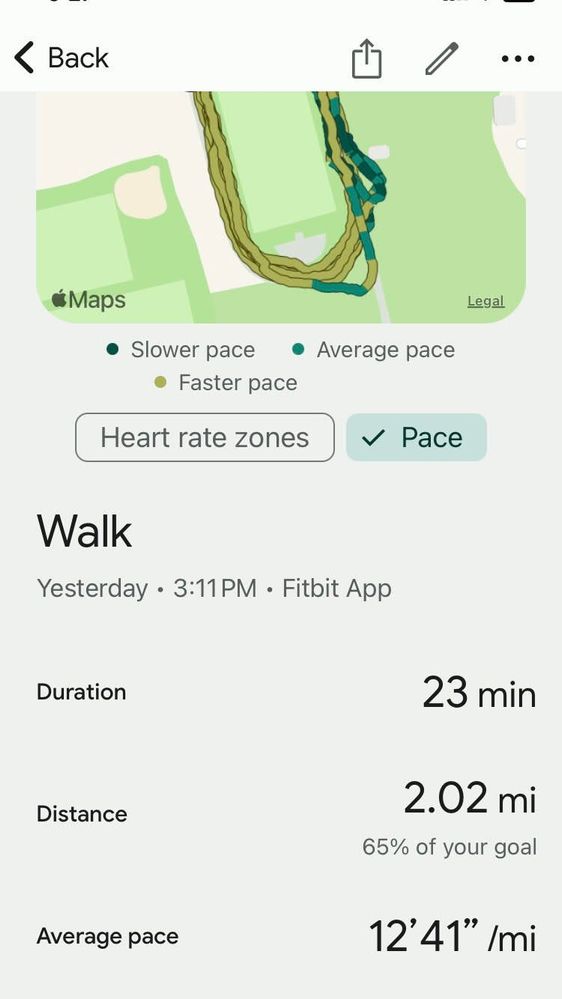 Solved Tracking runs as walks Fitbit Community