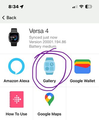 How to change the watch face on fitbit versa sale