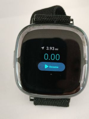 Clockface selection showing current exercise still running