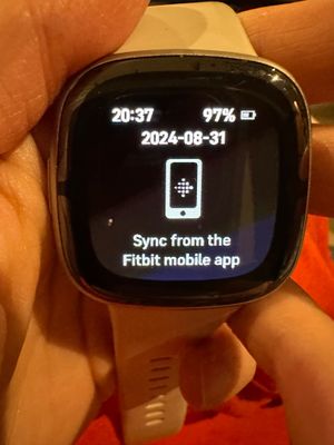 Fitbit cannot sync sale