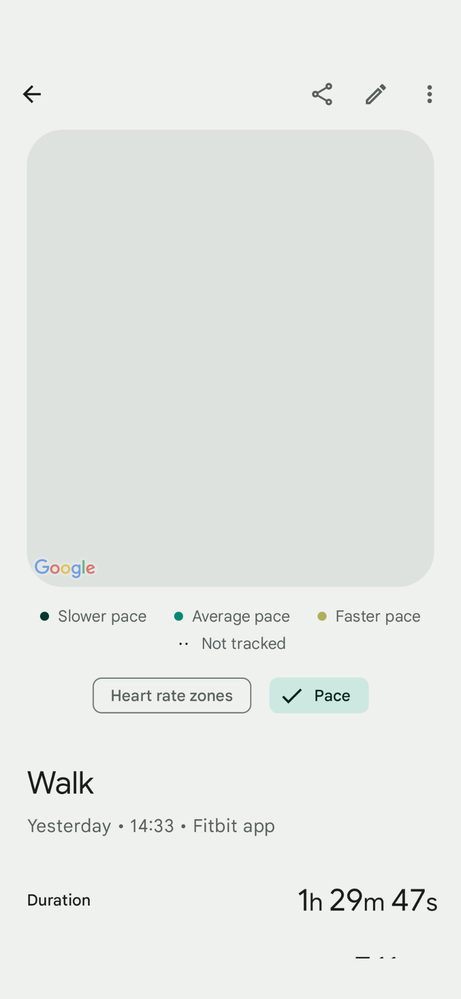 Exercise detail