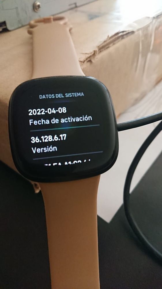10 - La versión del firmware es la anterior, en teoría, al menos.