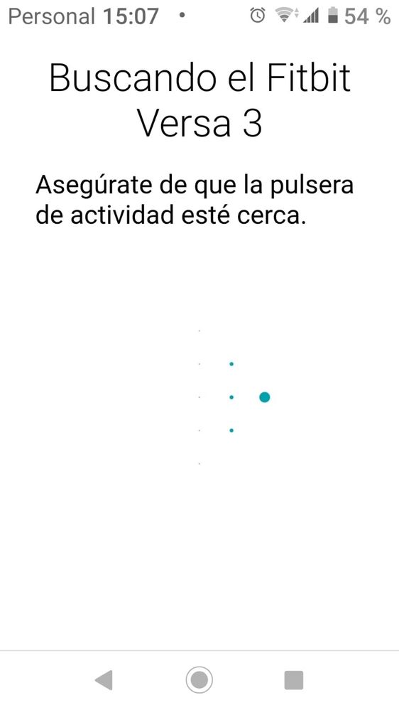 3 - Se verifica conectividad con el reloj