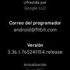 Watch fitbit app version