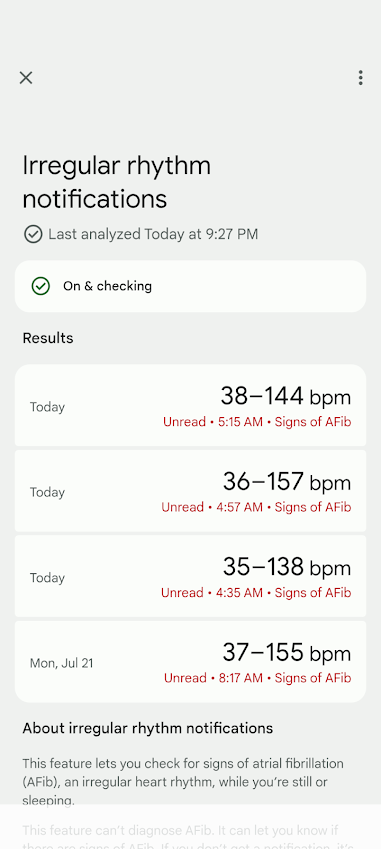 aFib alert 8-1-2025 Fitbit Judith Taylor.png