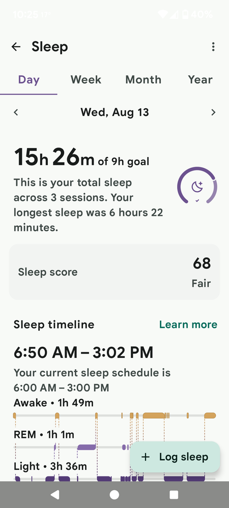 August 13th when Google went crazy on my Google Pixel phone & Watch.