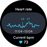 Fitbit Wear tile - heart rate history.png